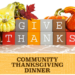 36th Annual Community Thanksgiving Dinner